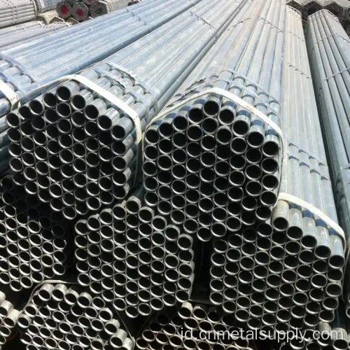 ASTM A53 Pipa baja galvanis yang dicelupkan panas untuk pipa air